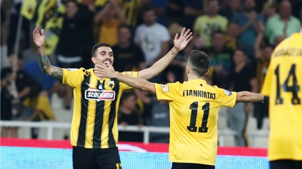 &Omicron;&Iota; &laquo;&Pi;&Omicron;&Upsilon;&Theta;&Epsilon;&Nu;&Alpha;&Delta;&Epsilon;&Sigma;&raquo; &Sigma;&Chi;&Omicron;&Lambda;&Iota;&Alpha;&Zeta;&Omicron;&Upsilon;&Nu; &Tau;&Omicron; &Tau;&Rho;&Iota;&Tau;&Omicron; &Pi;&Alpha;&Iota;&Chi;&Nu;&Iota;&Delta;&Iota; &Tau;&Eta;&Sigma; &Alpha;.&Epsilon;.&Kappa;. &Sigma;&Tau;&Omicron; &Pi;&Rho;&Omega;&Tau;&Alpha;&Theta;&Lambda;&Eta;&Mu;&Alpha; (&Alpha;&Rho;&Chi;&Iota;&Sigma;&Epsilon; &Eta; &Alpha;.&Epsilon;.&Kappa;. &Nu;&Alpha; &Kappa;&Alpha;&Nu;&Epsilon;&Iota; &Epsilon;&Upsilon;&Kappa;&Omicron;&Lambda;&Epsilon;&Sigma; &laquo;&Epsilon;&Pi;&Alpha;&Gamma;&Gamma;&Epsilon;&Lambda;&Mu;&Alpha;&Tau;&Iota;&Kappa;&Epsilon;&Sigma; &Nu;&Iota;&Kappa;&Epsilon;&Sigma;&raquo;;)