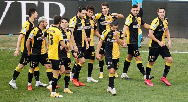 &Tau;&Iota; &Epsilon;&Iota;&Delta;&Alpha;&Mu;&Epsilon; &Alpha;&Pi;&Omicron; &Tau;&Eta;&Nu; &Alpha;.&Epsilon;.&Kappa;. &Sigma;&Tau;&Omicron; &Epsilon;&Beta;&Delta;&Omicron;&Mu;&Omicron; &Pi;&Alpha;&Iota;&Chi;&Nu;&Iota;&Delta;&Iota; &Tau;&Eta;&Sigma; (5 &Nu;&Iota;&Kappa;&Epsilon;&Sigma;, 1 &Iota;&Sigma;&Omicron;&Pi;&Alpha;&Lambda;&Iota;&Alpha; &Kappa;&Alpha;&Iota; 1 &Eta;&Tau;&Tau;&Alpha; &Omega;&Sigma; &Tau;&Omega;&Rho;&Alpha;)